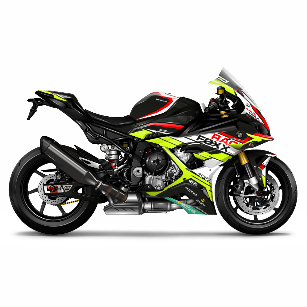 BMW S1000RR (19-22) K67 "RACEFOXX" - Didier Grams #26 Replica Graphics