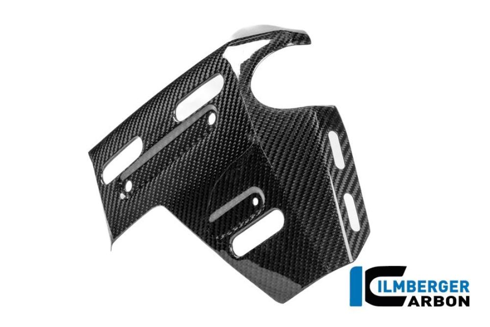 Wasserkühlerabdeckung rechts mit Löchern für den Kofferhalter Carbon glänzend R 1300 GS Adventure