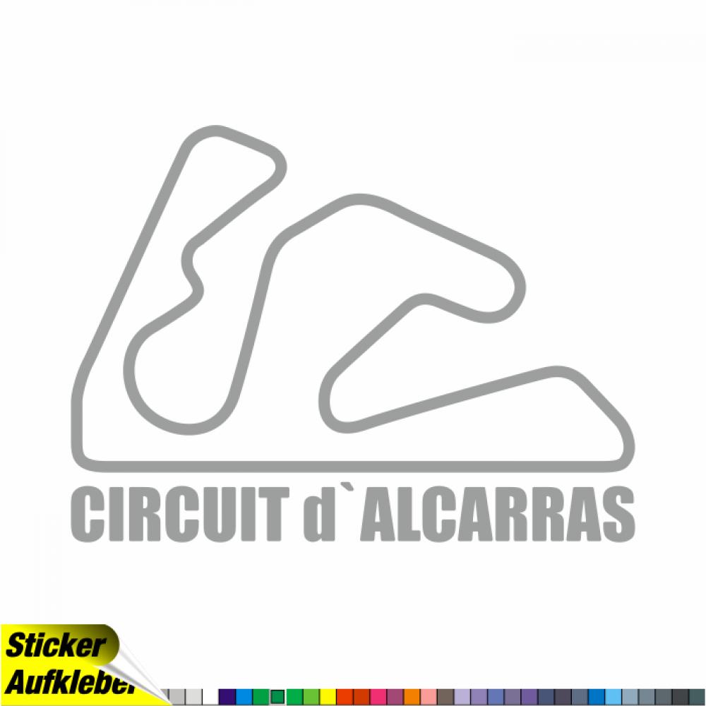 Circuit d´Alcarras Rennstrecken Aufkleber Sticker