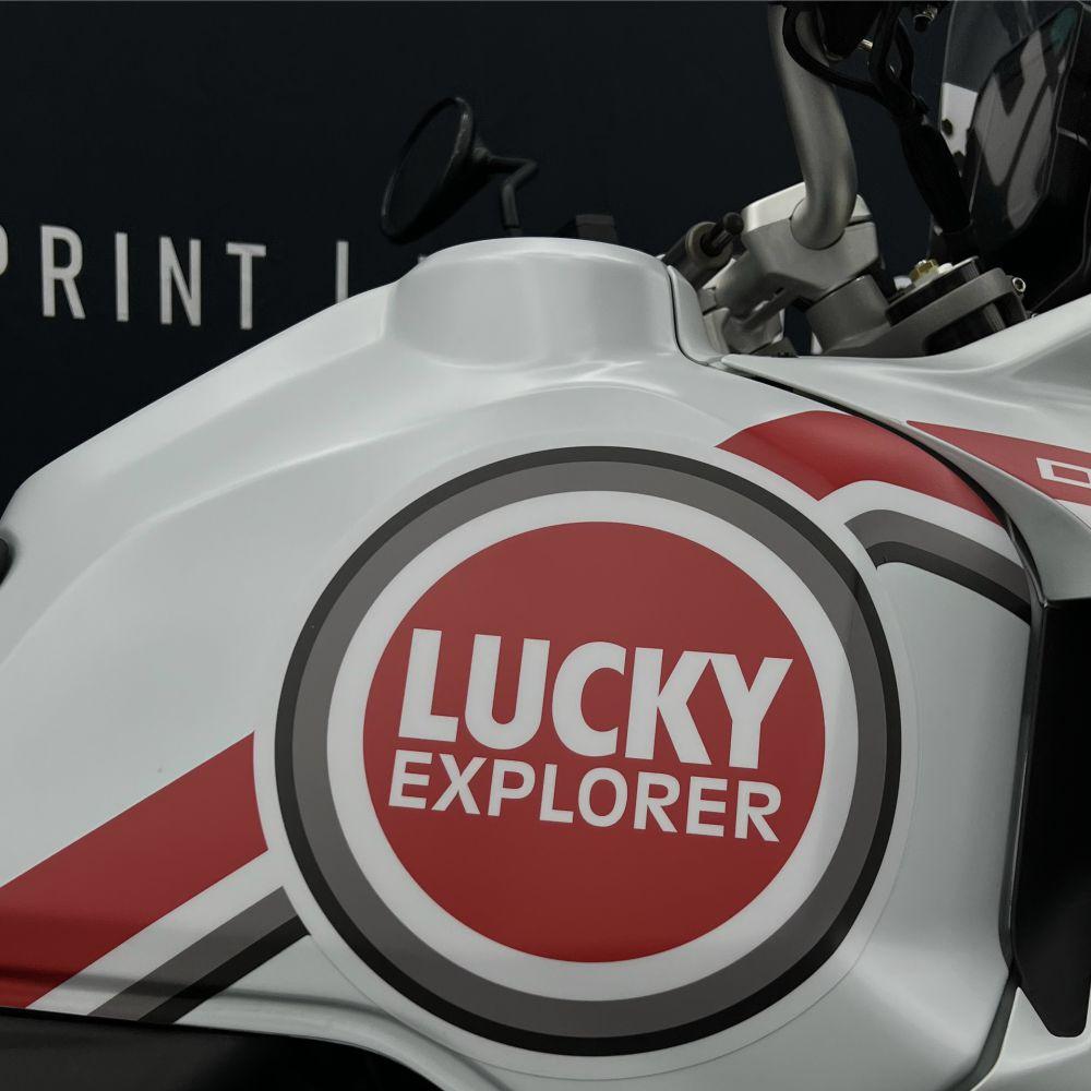 DUCATI Desert X (22-_) "LUCKY-EXPLORER" Dekor Stickerkit