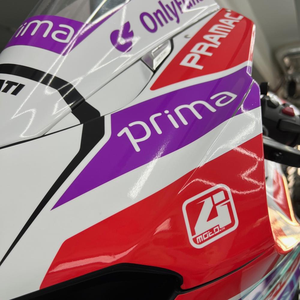 DUCATI Panigale V4R | V4S (23-24) "PRAMAC-23" Replica Graphickit
