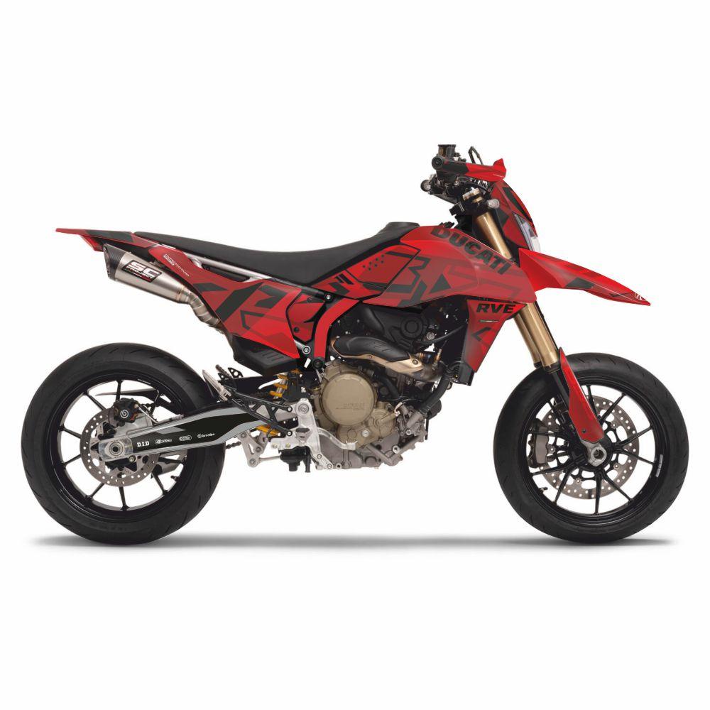 Ducati Hypermotard 698 Mono "RVE-Replica 03" Dekor Stickerkit