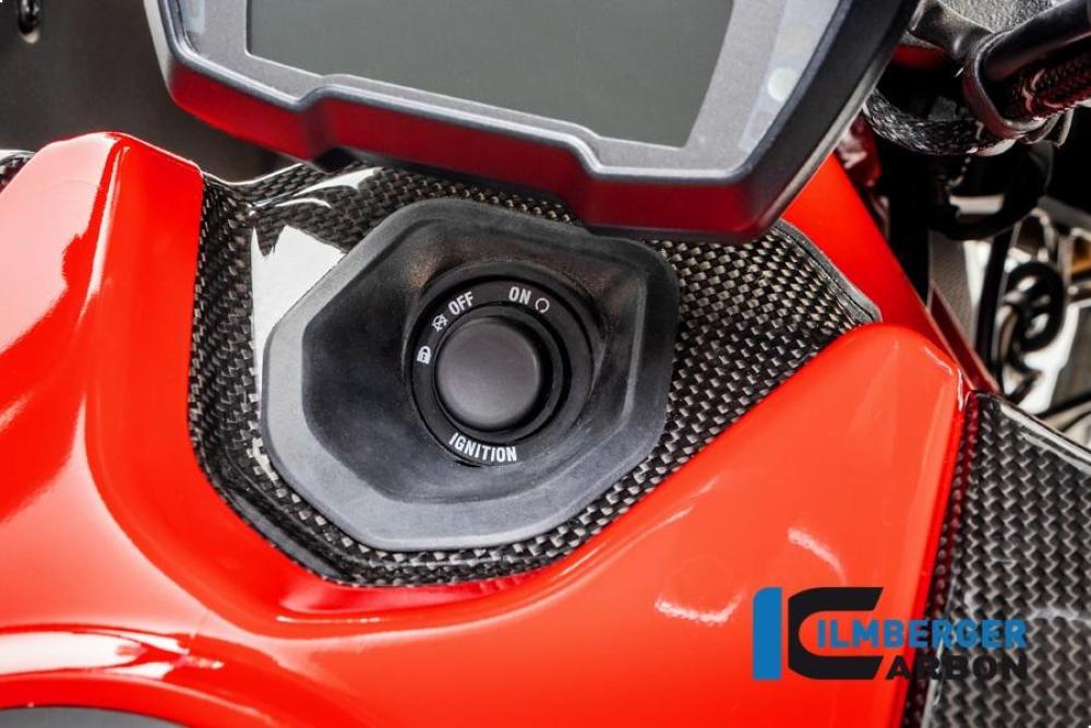 Ignition switch cover gloss Diavel 1260