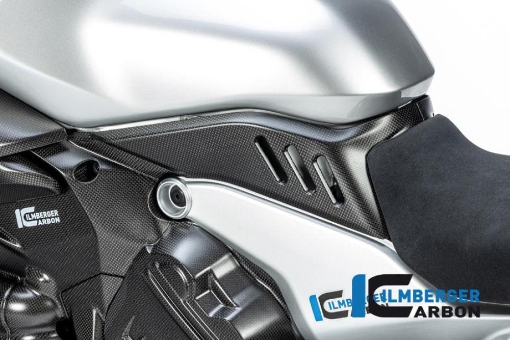 Abdeckung unter dem tank links Ducati Diavel V4 ab 2023 matt