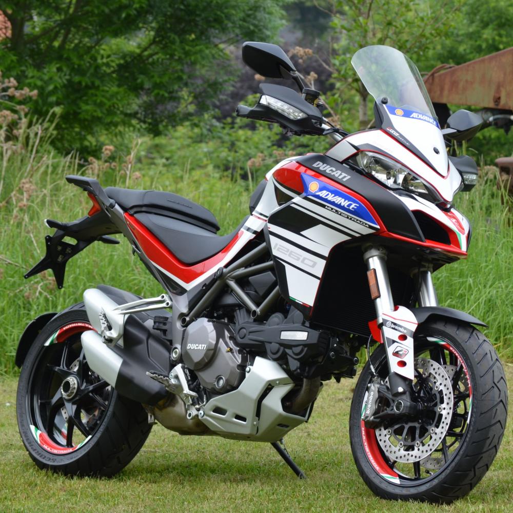 DUCATI Multistrada 1260 "Race"- Dekor Stickerkit BJ. 2018-2020