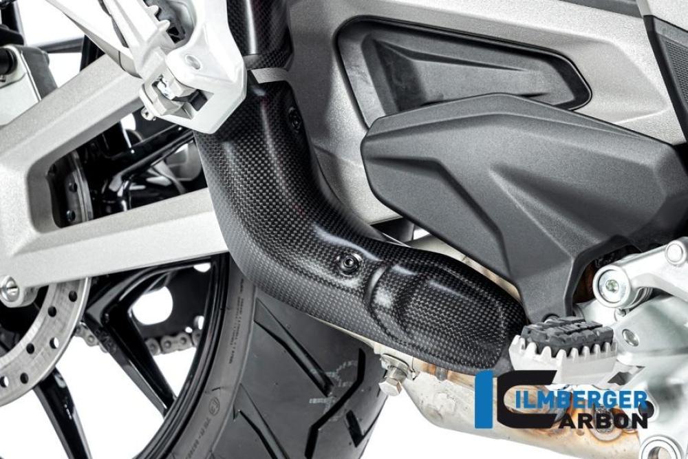Lower Exhaust protector matt Multistrada V4