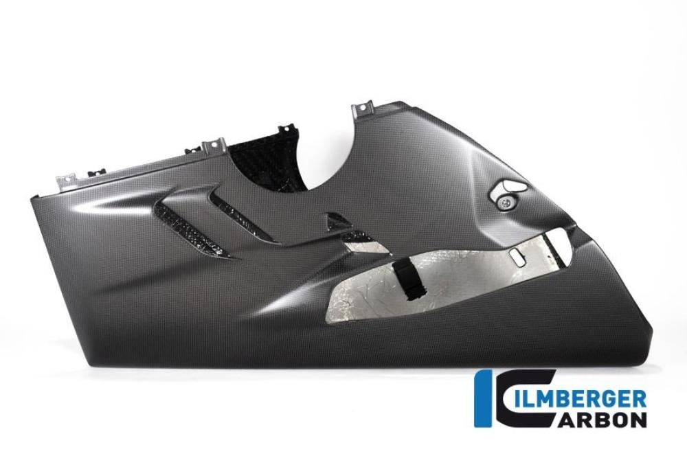 Bellypan Panigale V4 22 matt for higher exhaust with sidestand