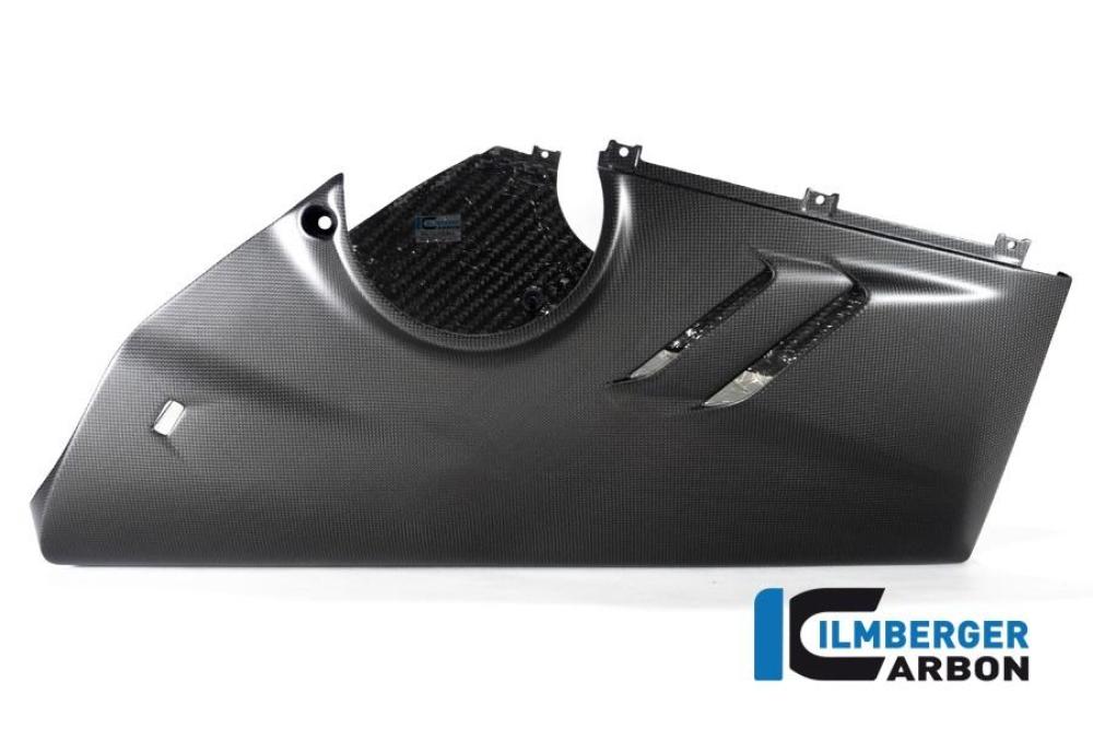 Bellypan Panigale V4 22 matt for higher exhaust with sidestand