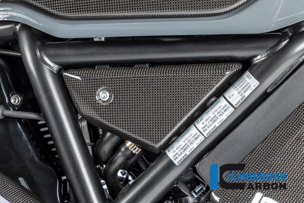 Abdeckung unterm Rahmen rechts glänzend Ducati Scrambler 1100 ab 2017