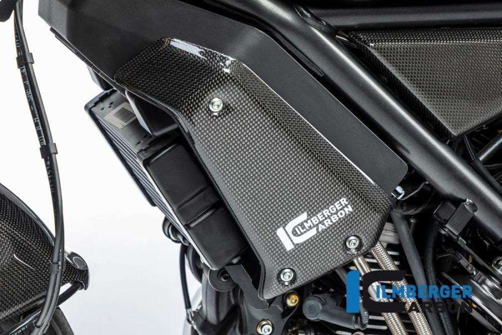Wasserkühlerabdeckung links glänzend Ducati Scrambler 1100 ab 2017