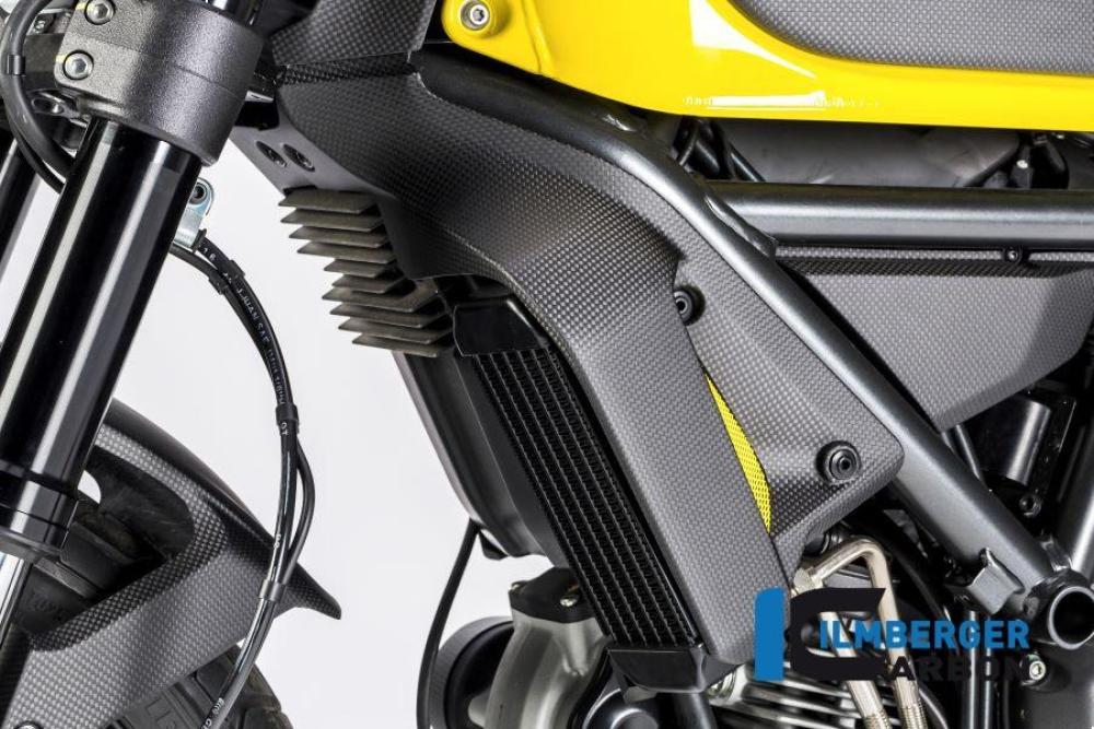 Wasserkühlerverkleidung links matt Ducati Scrambler'16