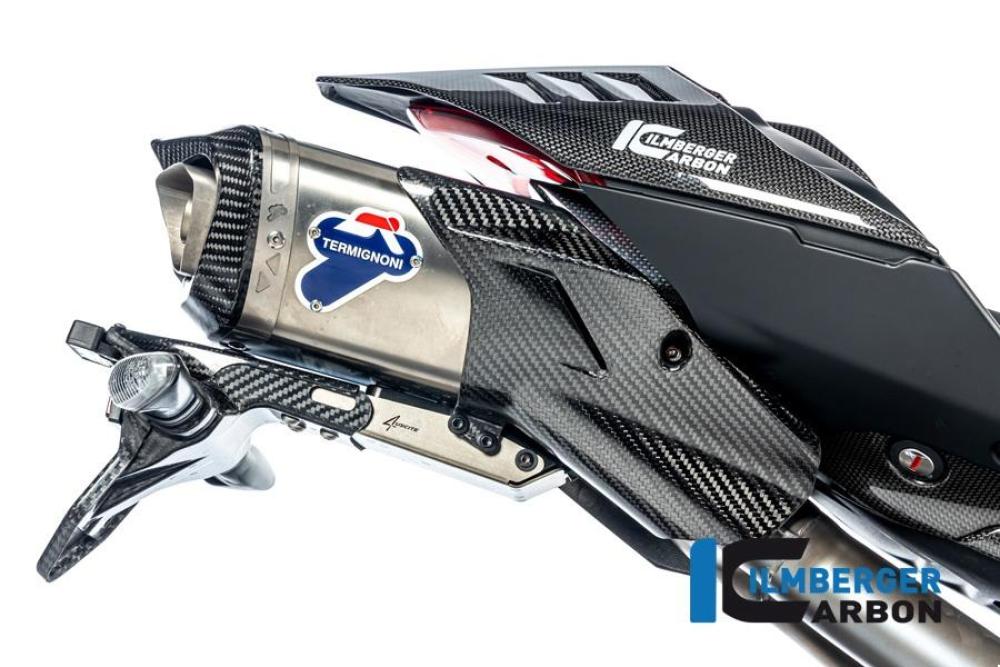 Single Seat Unit Special grey glossy Carbon Ducati V4 Panigale/Streetfighter