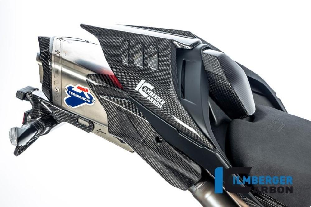 Single Seat Unit Special grey glossy Carbon Ducati V4 Panigale/Streetfighter