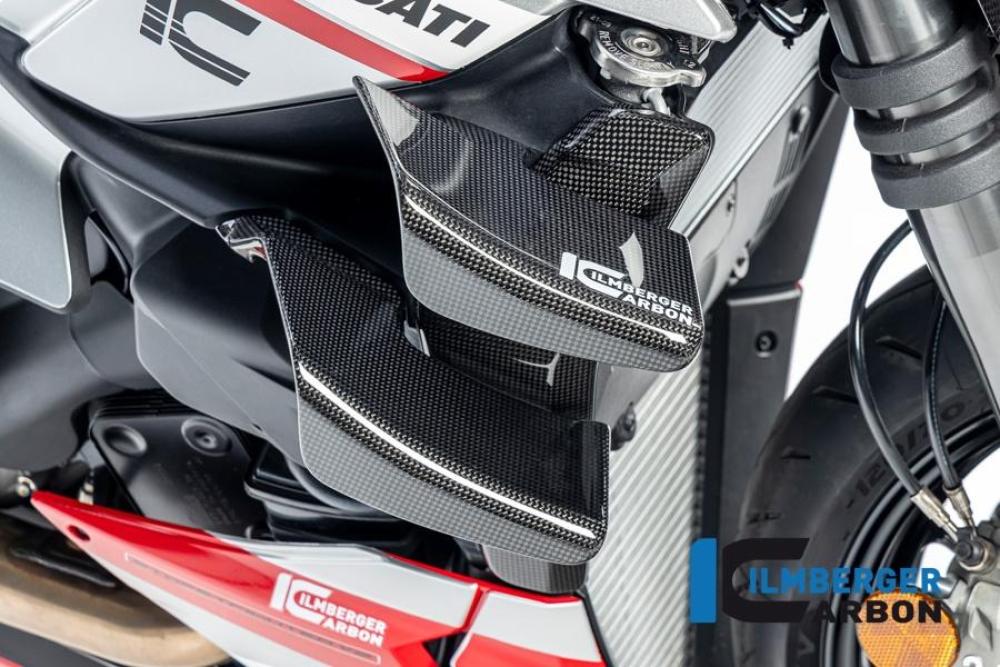 radiator cover right gloss Ducati Streetfighter V2