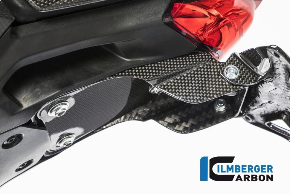 Number plate holder short gloss Carbon - Ducati Supersport 939