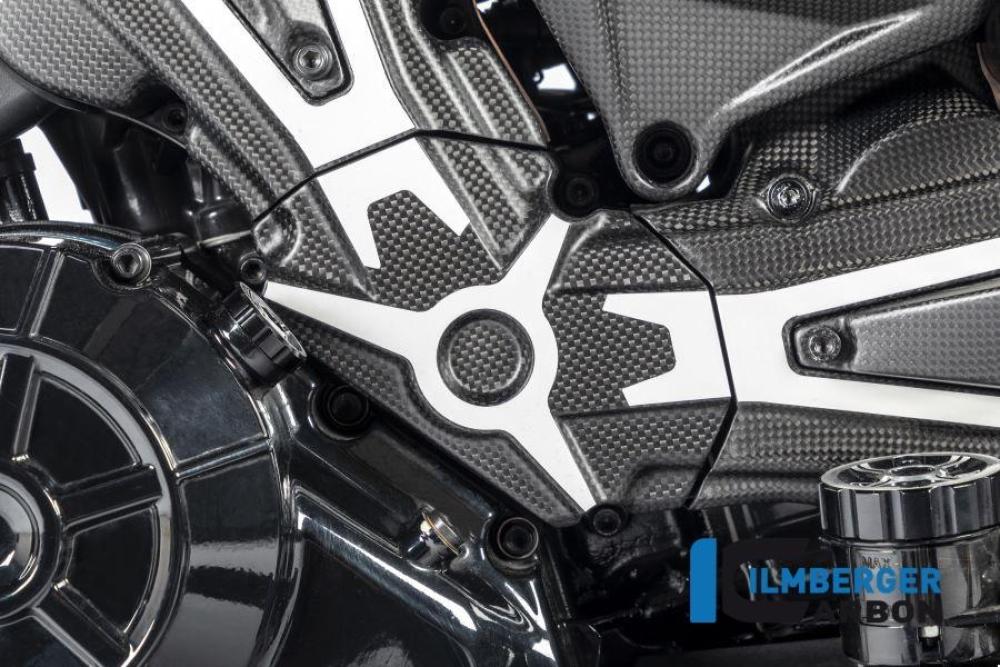 Cam belt covers matt with crome decal Ducati XDiavel'16