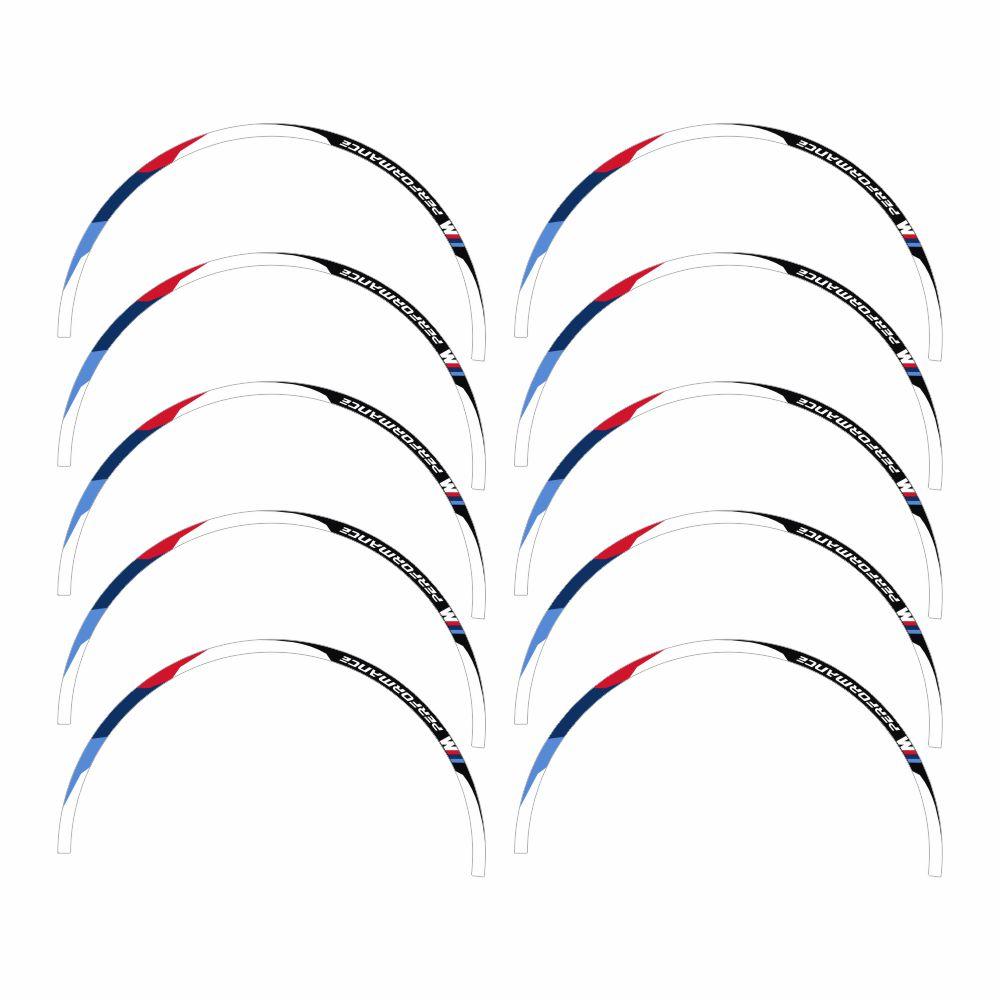 M-Performance Felgenrandaufkleber starklebend