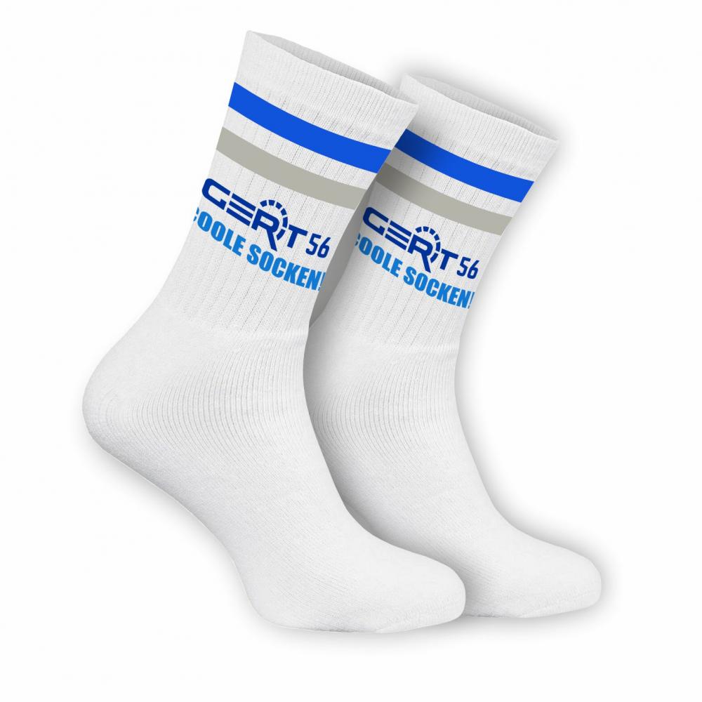 GERT56 socks "COOLE SOCKEN" White