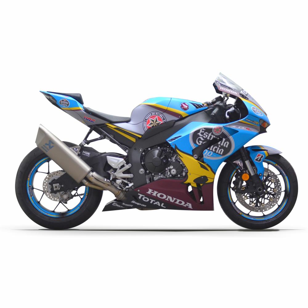 HONDA CBR 1000 RR-R (20-23) "Estrella Galicia" Graphics Stickerkit