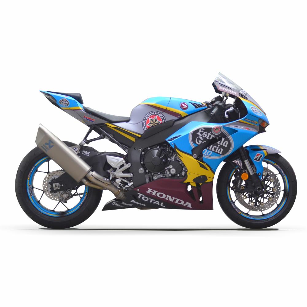 HONDA CBR 1000 RR-R 20- "Estrella Galicia" Dekor Stickerkit