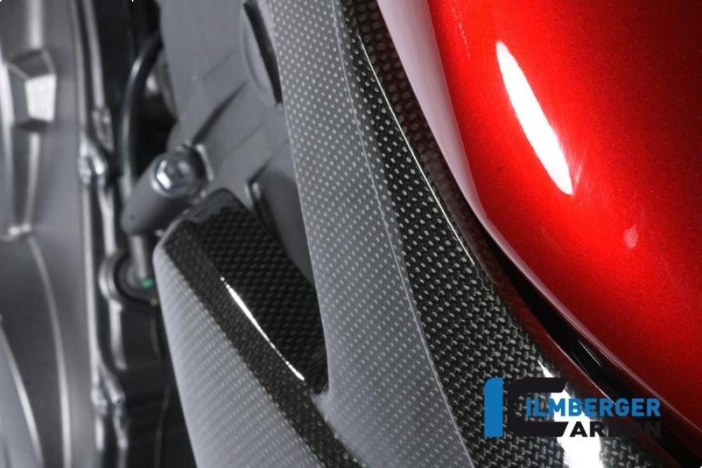 Left radiator cover carbon