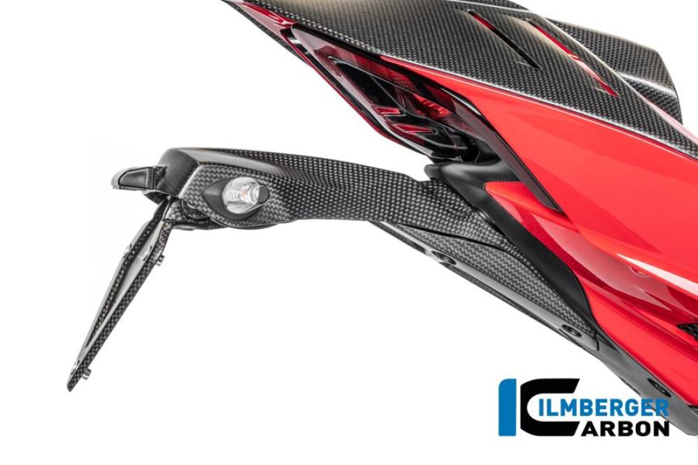 Preview: License Plate Holder Carbon Matte Panigale V4 2025