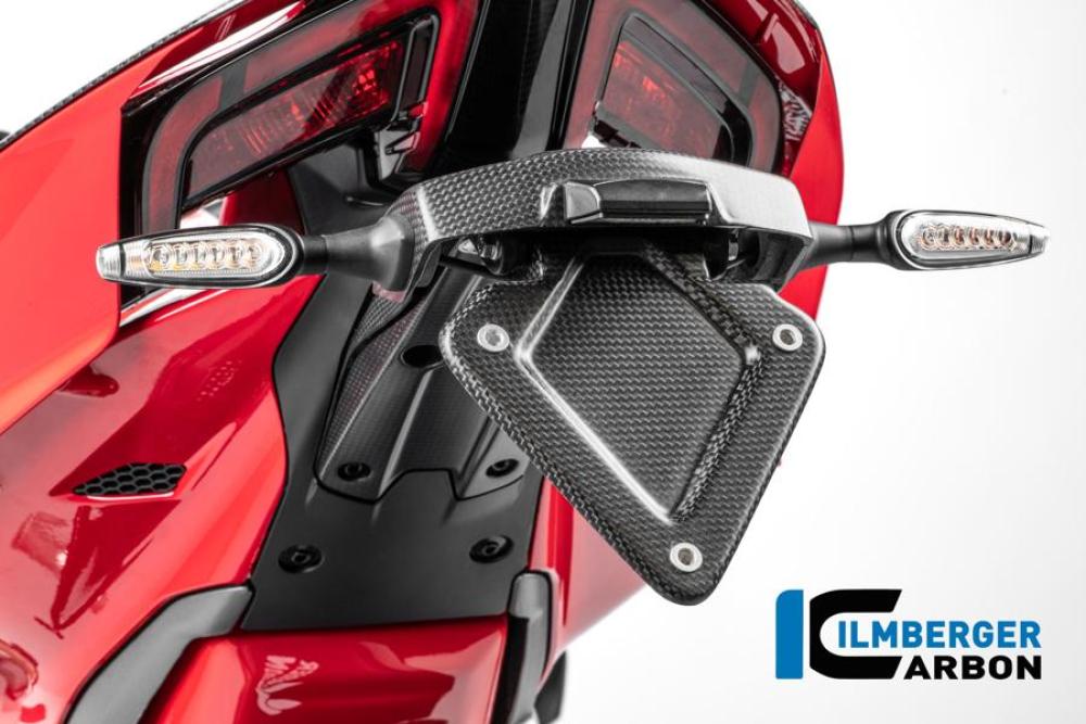Preview: License Plate Holder Carbon Matte Panigale V4 2025