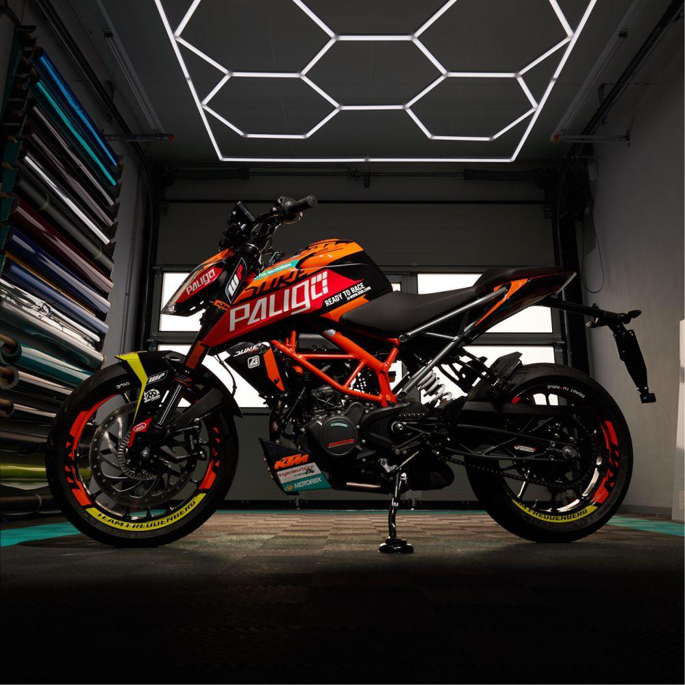 KTM Duke 125 (17-23) "FBR-Replica" Dekorkit