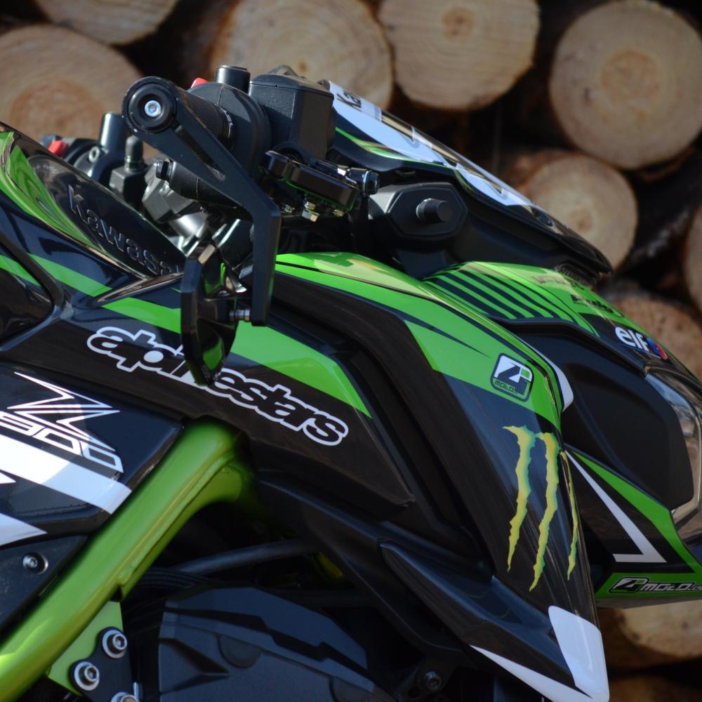 Kawasaki Z900 "RACE" 17- 19 Motorrad Dekor Stickerkit