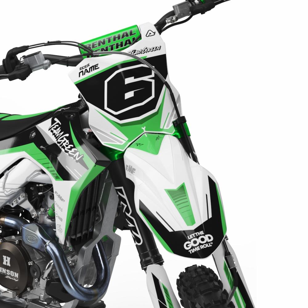 Kawasaki KX 250 | 450  24-25 "TEAM-GREEN" Dekor Graphics