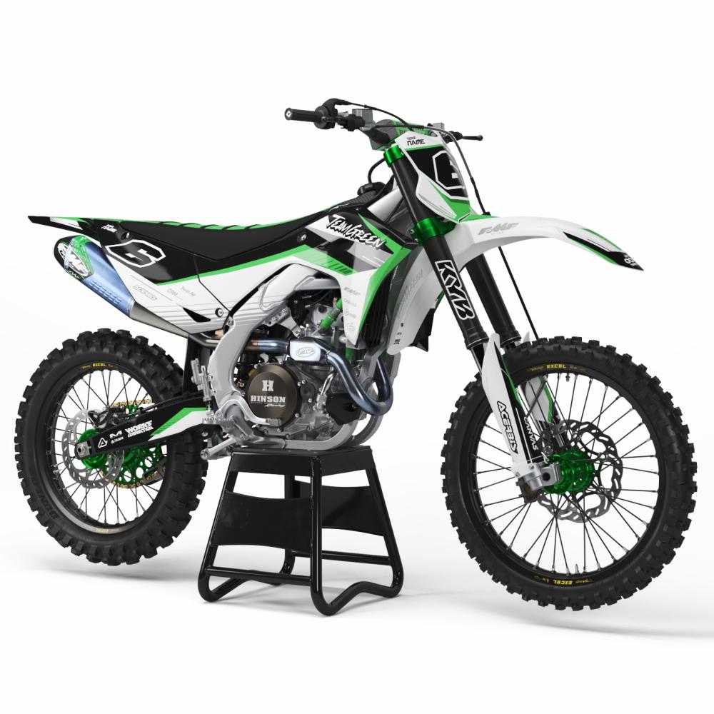 Kawasaki KX 250 | 450  24-25 "TEAM-GREEN" Dekor Graphics