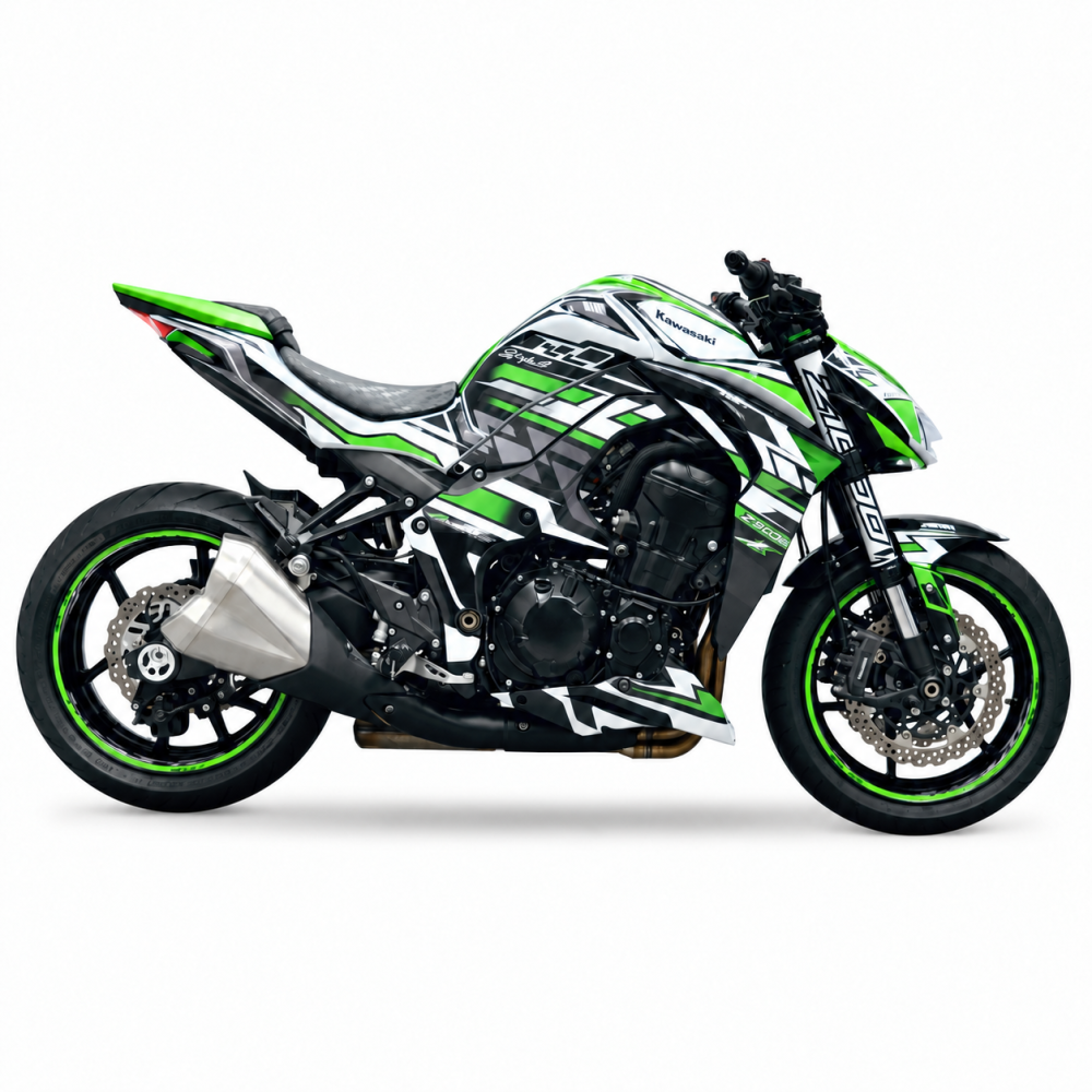 Kawasaki Z1000 (14-25) "Ztyle" Dekor Stickerkit