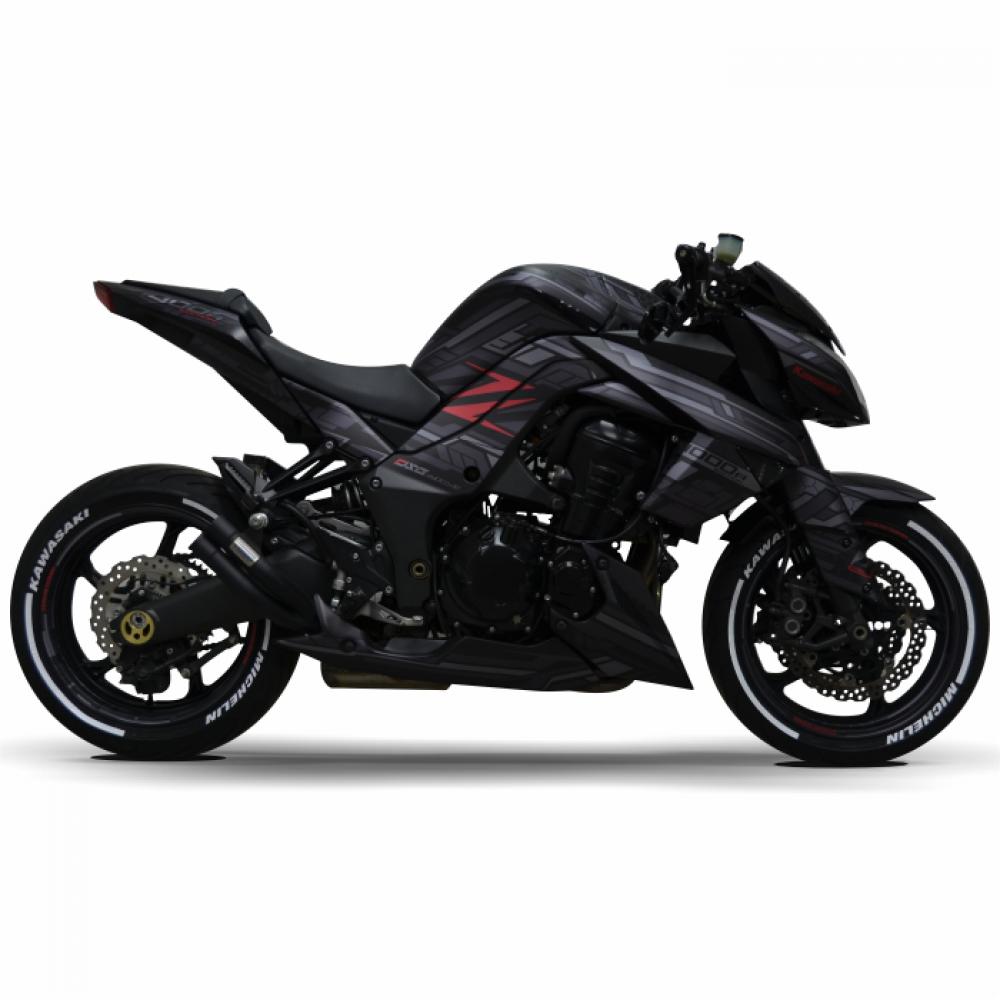 Kawasaki Z1000 "ZTYLE" 10-14 Motorcycle Stickerkit