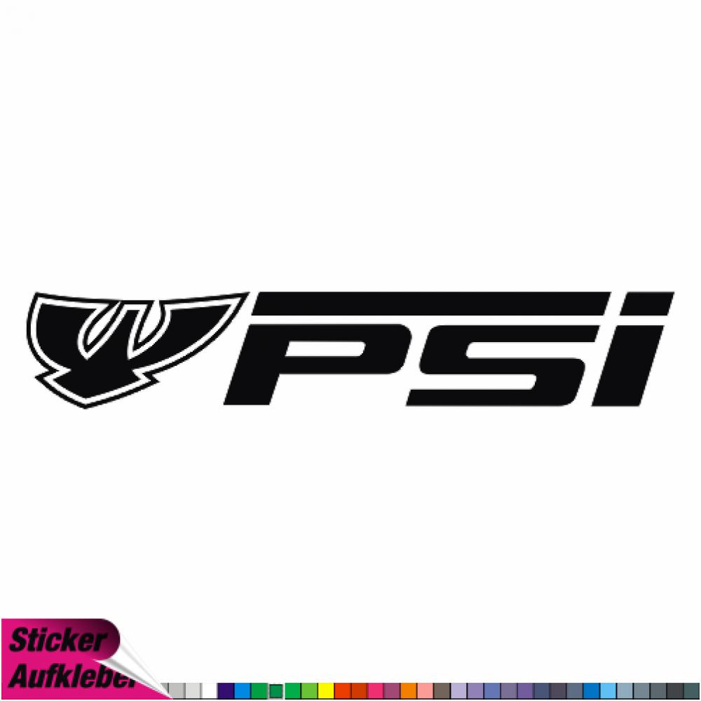 - PSI - Aufkleber Sponsorenaufkleber Sticker