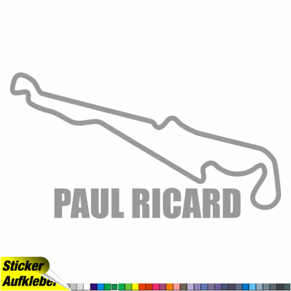 Circuit Paul Ricard Rennstrecken Aufkleber Sticker