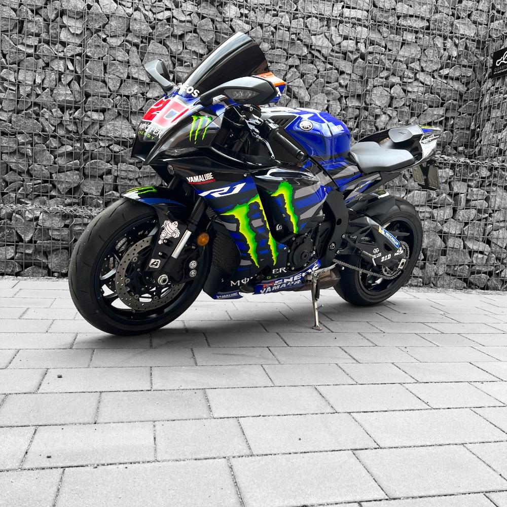 YAMAHA R1 (RN65) 20-24 "Monster Camou" Dekor Stickerkit