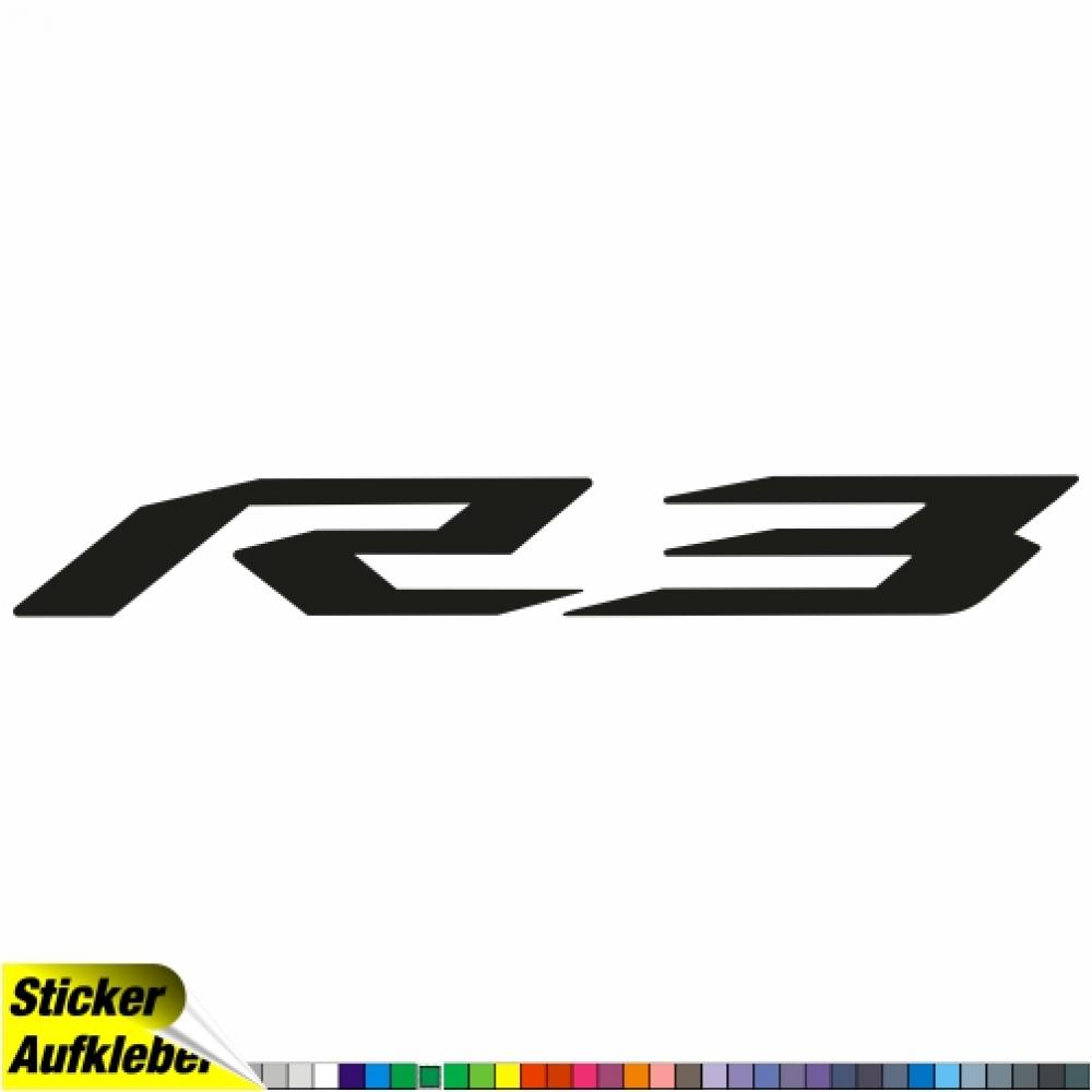 YAMAHA - R3 - Logo Aufkleber Sticker Decal