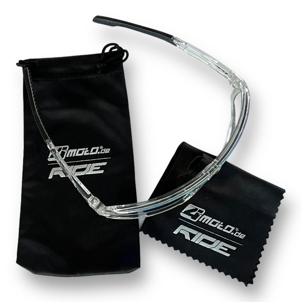 RIDE - Sonnenbrille SPORT ST Transparent - Blau