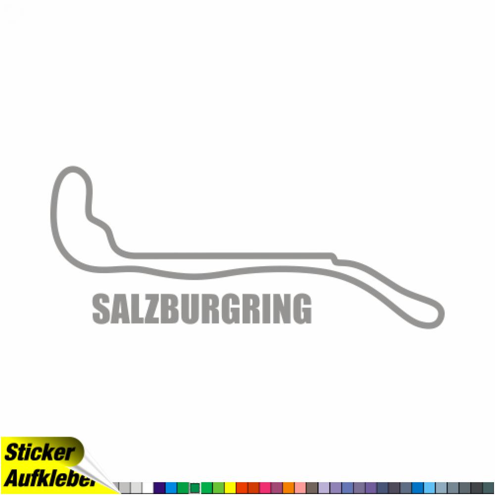 Salzburgring Rennstrecken Aufkleber Sticker