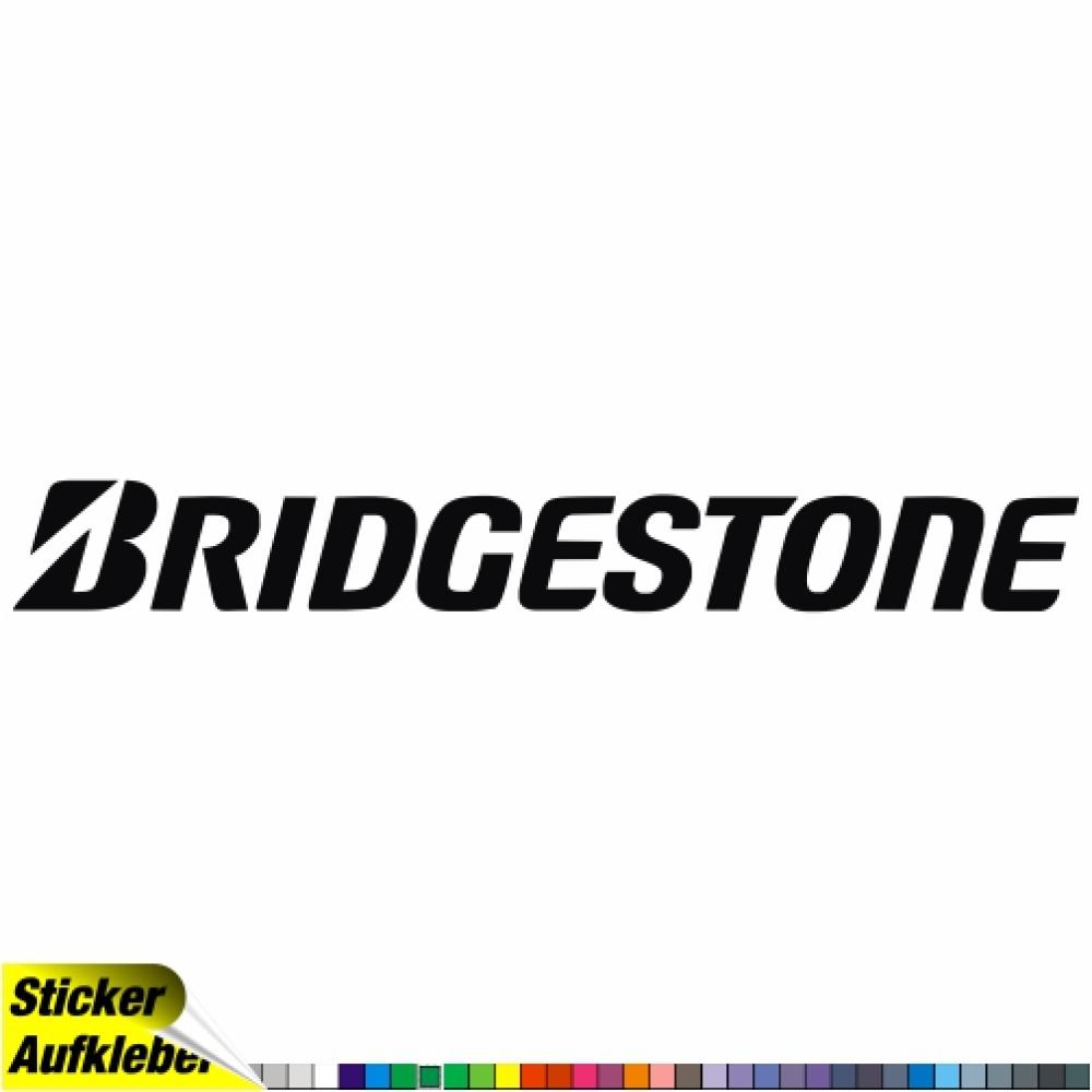 - Bridgestone - Aufkleber Sponsorenaufkleber Sticker