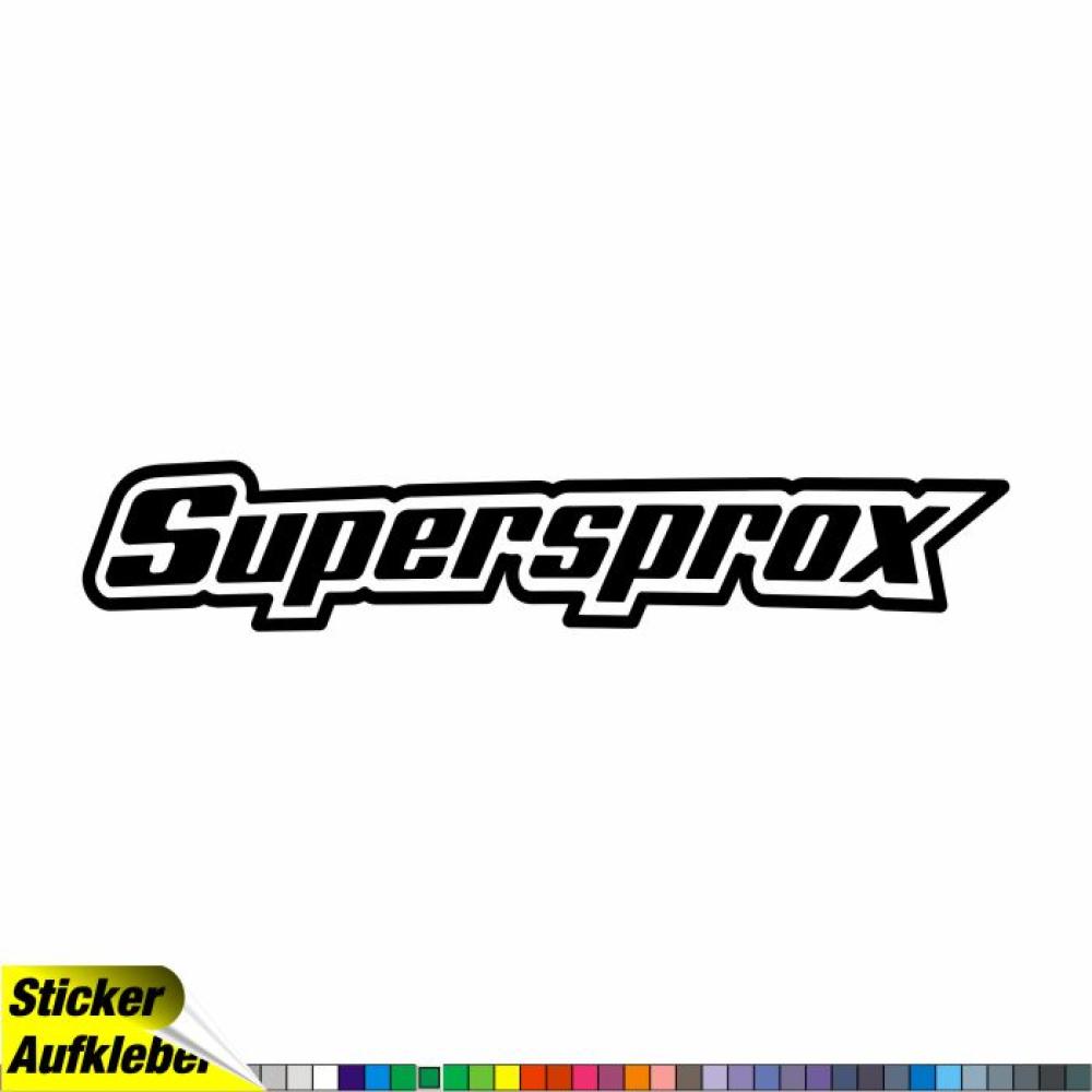 - Supersprox - Aufkleber Sponsorenaufkleber Sticker