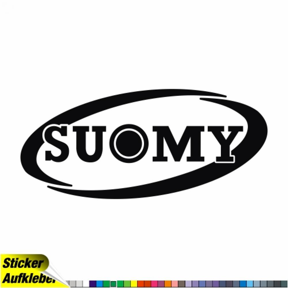 - Suomy - Aufkleber Sponsorenaufkleber Sticker