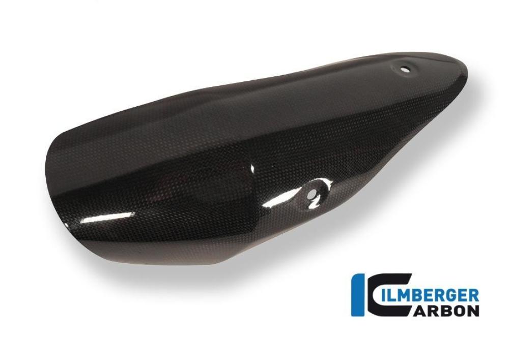 Preview: Auspuffhitzeschutz Endtopf links Carbon für Triumph Speed Triple 1050