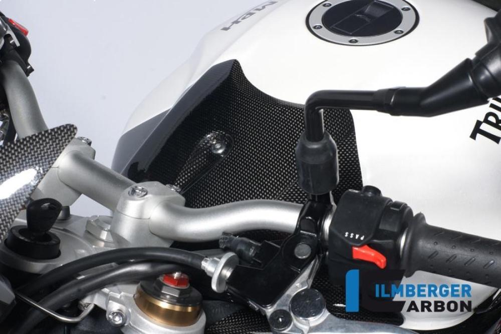 Tankabdeckung oben Carbon