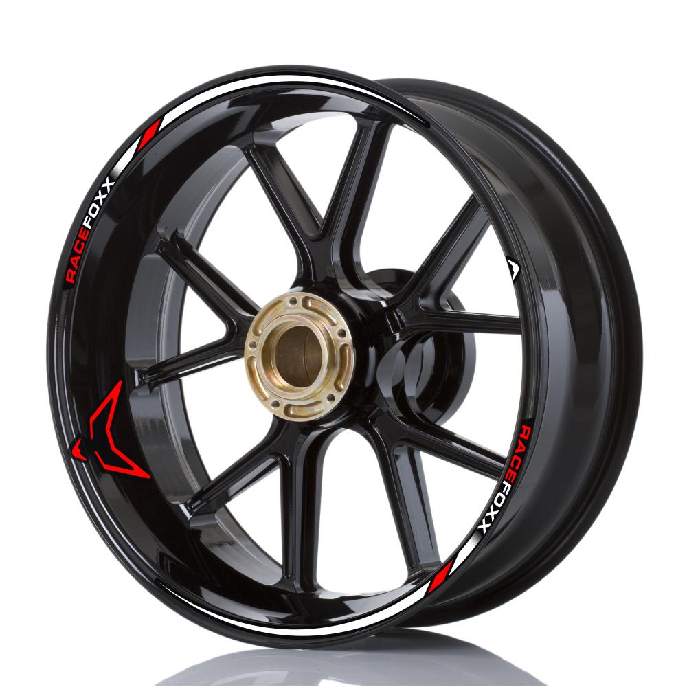 Wheelskinzz® Felgenaufkleber "RACEFOXX" RFX501