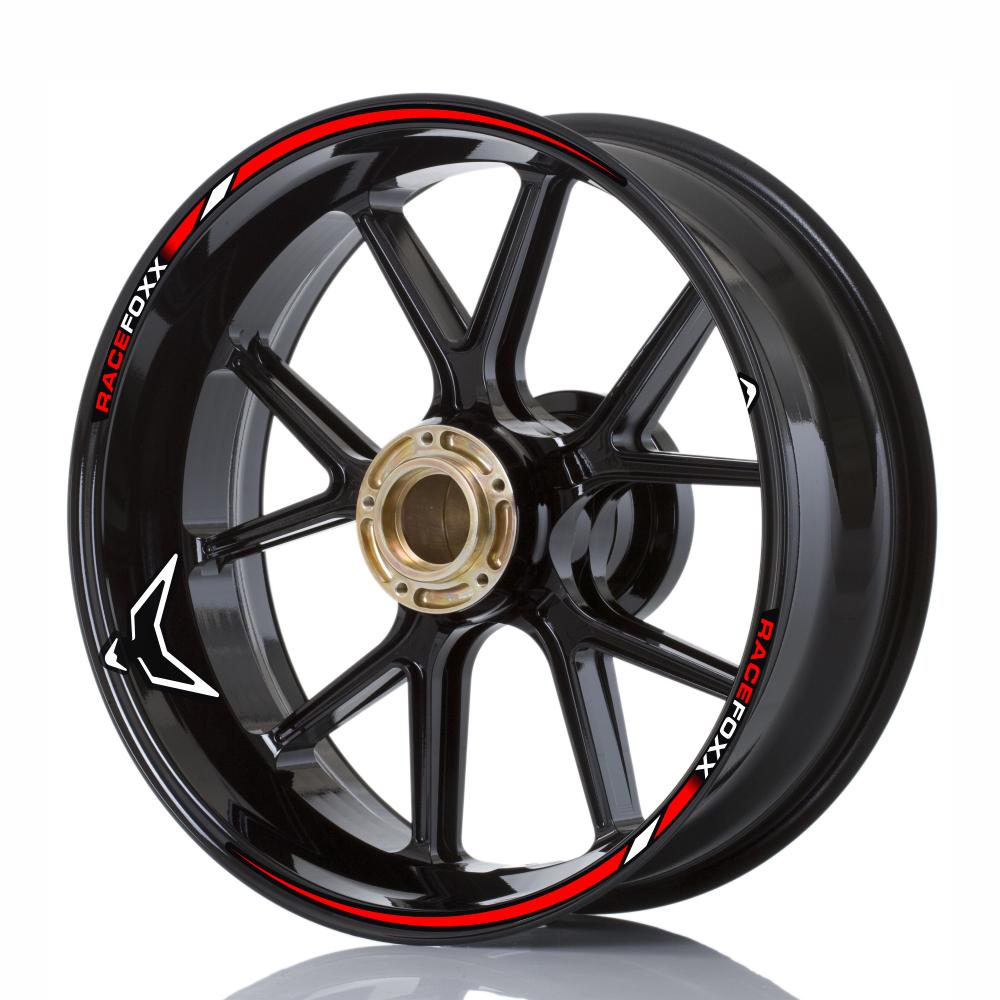 Wheelskinzz® Felgenaufkleber "RACEFOXX" RFX502