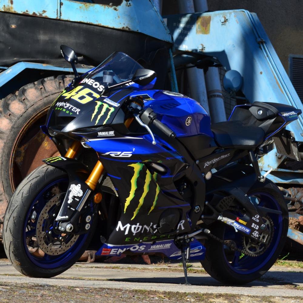 YAMAHA YZF-R6 (17-_) "MotoGP" Dekor Stickerkit Valentino Rossi