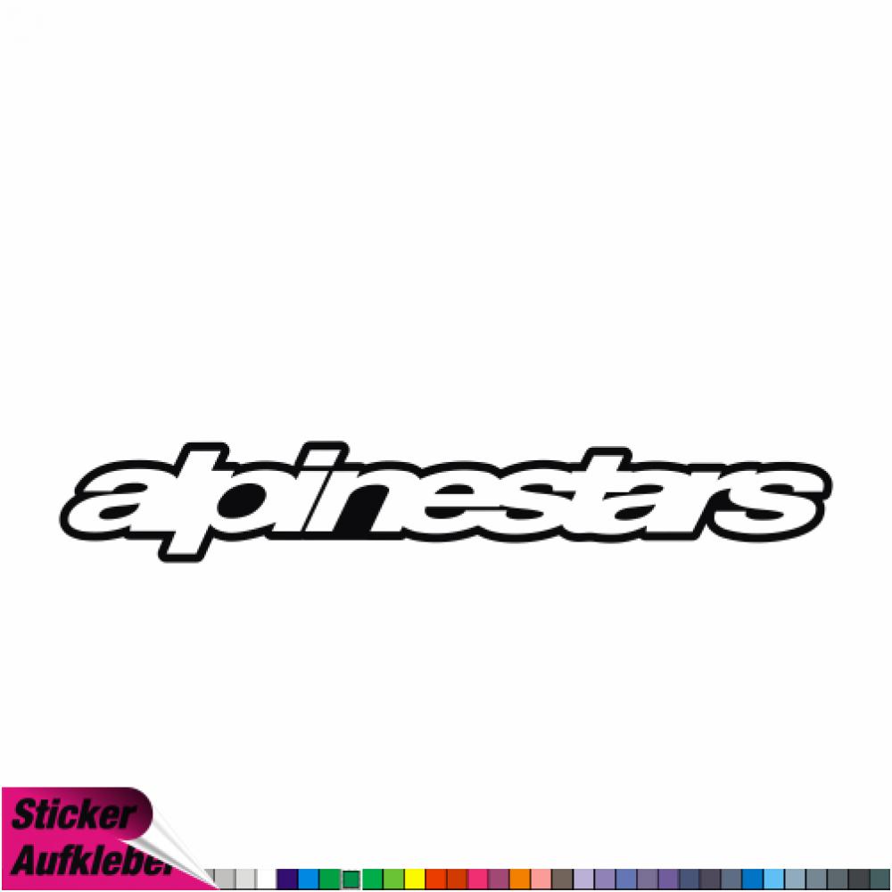 alpinestars 1 - Sticker Decal