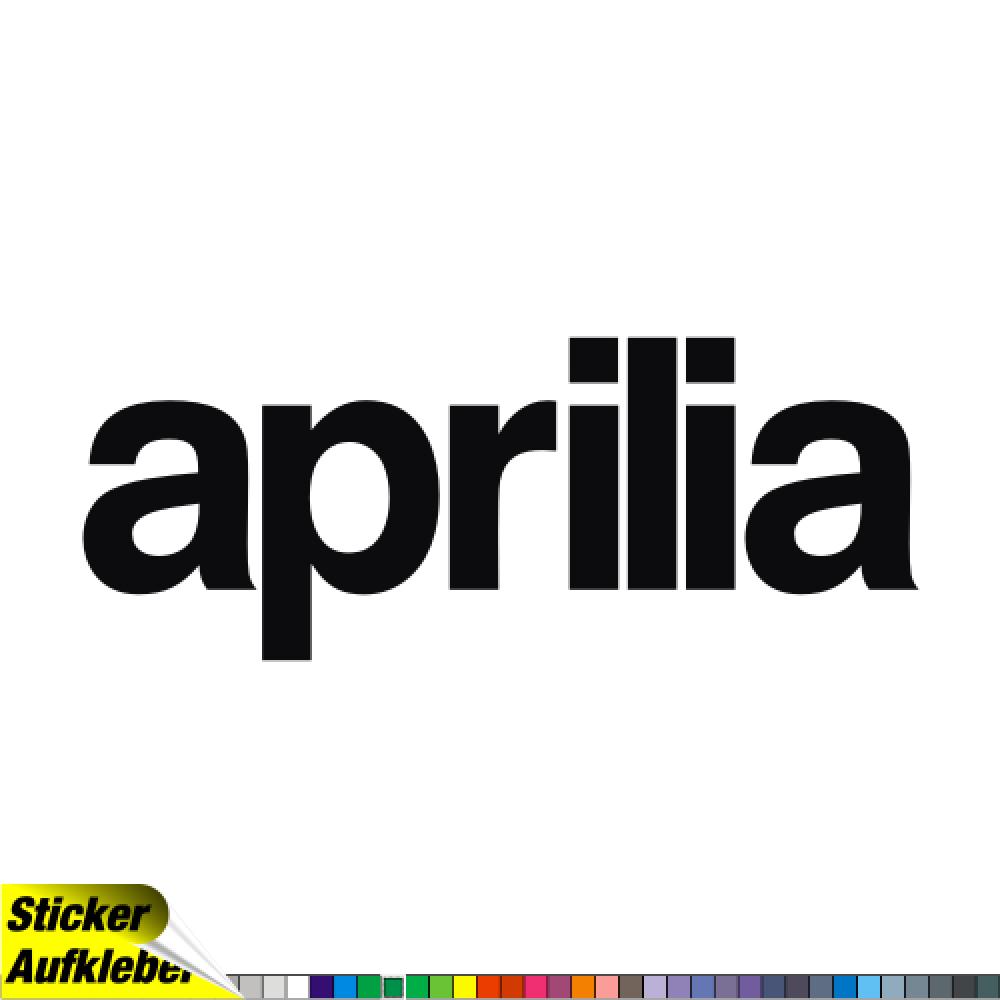 - aprilia - Aufkleber Sticker Decal