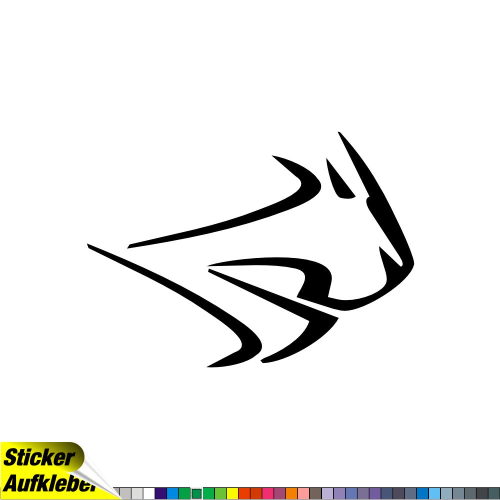 - aprilia Lion rechts - Aufkleber Sticker Decal